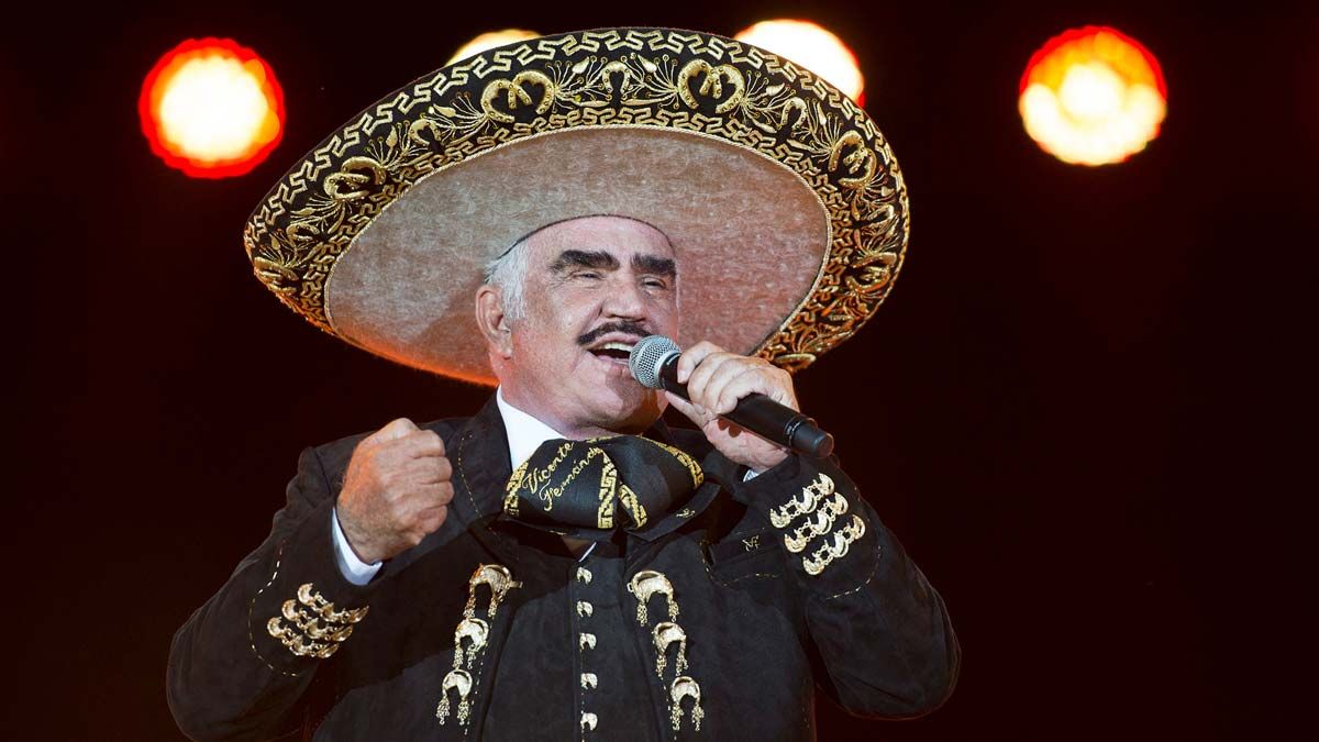 Muere el cantante mexicano Vicente Fernández a los 81 años de edad