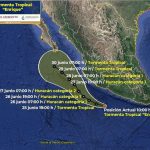 Tormenta Enrique causará fuertes lluvias en cuatro estados: Colima, Guerrero, Michoacán y Oaxaca