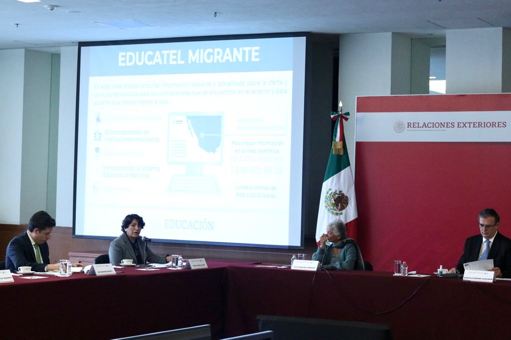 Presenta SEP servicios para fortalecer la atención educativa de los mexicanos en el exterior y en retorno