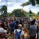 Inédita manifestación en Cuba al grito de “abajo la dictadura comunista”
