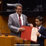 Senado entrega reconocimiento a niño Rodrigo Saldívar, medalla de oro en Olimpiada de Matemáticas