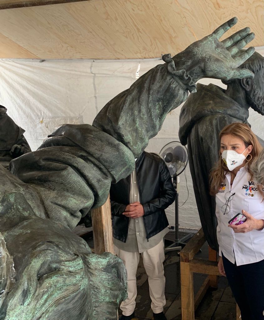 ANTE LA PRESIÓN DE LA COMUNIDAD CULTURAL, LOS PUEBLOS ORIGINARIOS Y LA SOCIEDAD CIVIL, EL GOBIERNO DE LA CDMX DIO MARCHA ATRÁS A LA SUSTITUCIÓN UNILATERAL DEL MONUMENTO A COLÓN: GABRIELA SODI