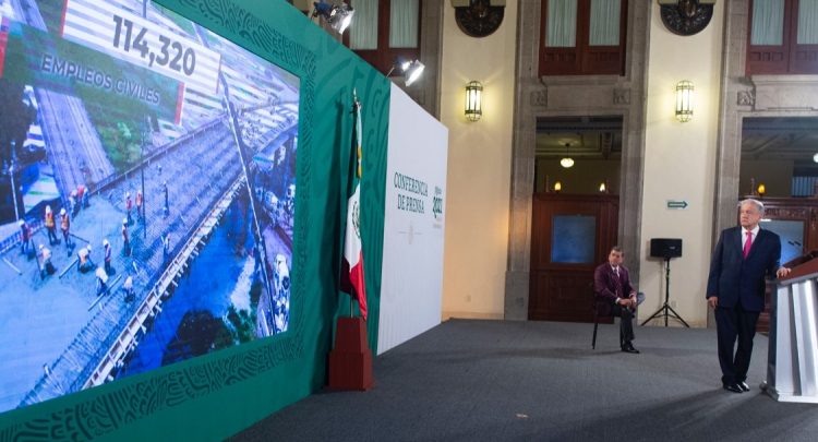 AMLO asegura que tren maya será detonador de inversiones