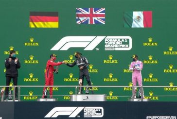 Checo Pérez finaliza en TERCER LUGAR el Gran Premio de Turquía