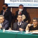 Comisión de Hacienda y Crédito Público se reúne con la jefa del SAT;  Raquel Buenrostro adelanta simplificación en pago de impuestos