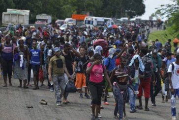 Sale nueva caravana de migrantes desde Tapachula rumbo a CDMX