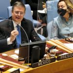 En la ONU, el canciller Ebrard lanza propuesta para frenar tráfico de armas