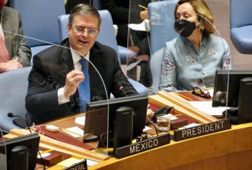 En la ONU, el canciller Ebrard lanza propuesta para frenar tráfico de armas