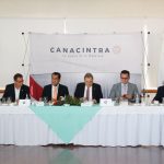 El diputado Sergio Gutiérrez Luna se reunió con el presidente de la Canacintra