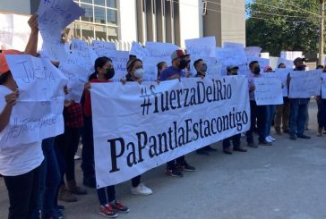 Papantlecos protestan en Pacho Viejo pidiendo libertad de José Manuel del Río