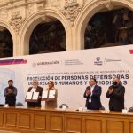 Alejandro Encinas llama los órdenes de gobierno a defender la libertad de expresión y los derechos humanos