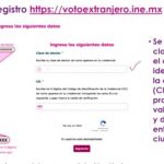 Realiza INE Jornada Virtual de Registro para Votar desde el Extranjero en el 2022