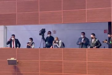 Subordinado de Olga Sánchez Cordero ordena desalojo de reporteros del balcón de prensa del Senado