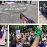 Miles de mujeres de todas las edades marcharon en la CDMX para conmemorar el Día Internacional de la Mujer; Ateneas reciben flores como reconocimiento a su labor