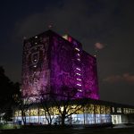 UNAM ilumina sus instalaciones para Conmemorar el Día Internacional de la Mujer