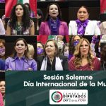 Con Sesión Solemne, la Cámara de Diputados conmemora el Día Internacional de la Mujer