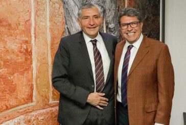 Revisan Ricardo Monreal y Adán Augusto López pendientes legislativos ante cierre de periodo ordinario 