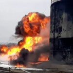 Helicópteros de Ucrania cruzan la frontera y bombardean depósito de gasolina dentro de Rusia