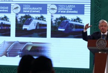 AMLO descarta diálogo al pie de obra del Tren Maya con ambientalistas y famosos