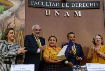RIGOBERTA MENCHÚ, EN LA UNAM: NINGUNA GUERRA ES JUSTIFICABLE