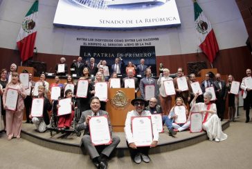 Reconocimiento en el Senado a trayectoria, obra y legado de autores y compositores de México 