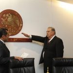 Gutiérrez Luna toma protesta a Salvador Alcántar Ortega como diputado de la LXV Legislatura