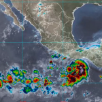 Depresión tropical con potencial ciclónico se forma en las costas de Oaxaca