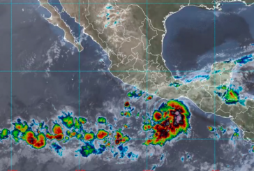 Depresión tropical con potencial ciclónico se forma en las costas de Oaxaca