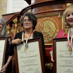 RECIBEN LA MEDALLA AL MÉRITO EN CIENCIAS 2021 ING. MARIO MOLINA TRES DESTACADOS UNIVERSITARIOS