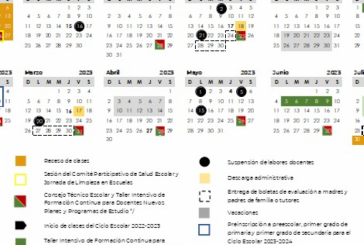 Publica SEP calendario escolar 2022-2023 de Educación Básica y Normal  