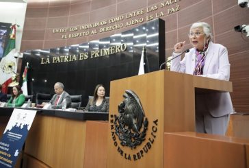 Celebra Olga Sánchez Cordero inclusión de Ricardo Monreal como aspirante de Morena a la Presidencia de México