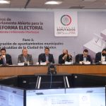 Integración de ayuntamientos municipales y alcaldías, tema del primer foro sobre la reforma electoral