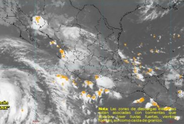 Tormenta tropical Frank se intensifica a Huracán categoría 1