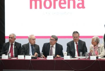 Destaca Marcelo Ebrard “muy buena” relación con EU, en plenaria de senadores de Morena 