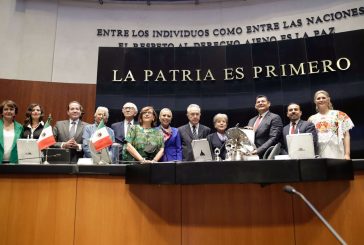 Ratifica Senado a Alicia Bárcena como embajadora de México en Chile 