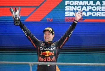 'Checo' Pérez gana el Gran Premio de Singapur