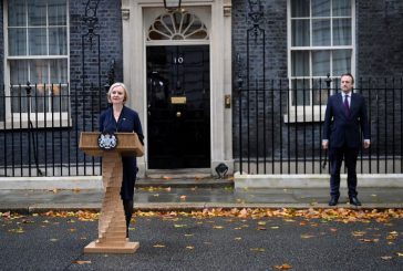 Liz Truss renuncia como primera ministra del Reino Unido