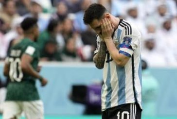 ¡Sorpresa!, Arabia Saudita da golpe histórico al ganar 2-1 a Argentina
