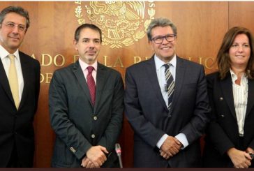Para fortalecer relación México-España, Ricardo Monreal recibe al embajador hispano, Juan Duarte Cuadrado