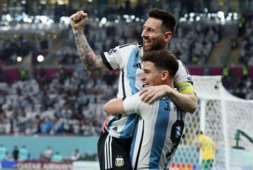Argentina ganó y está en cuartos de final