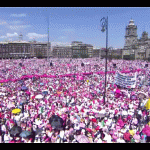 Más de 200 mil dicen desde el Zócalo NO al #PlanB de López Obrador