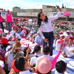 Contará Chimalhuacán con mejor distribución de agua potable y seguridad, asegura Alejandra Del Moral