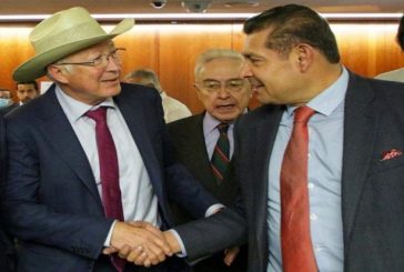 Senador Armenta impulsa diálogo con embajador de EU, Ken Salazar