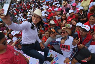 A tres semanas de la elección ya estamos en empate: Alejandra Del Moral