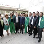 Karen Castrejon destapa a Manuel Velasco, como candidato del Verde a la presidencia de México