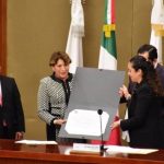 IEEM entrega constancia de Gobernadora Electa a Delfina Gómez