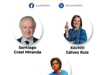 Xóchitl Gálvez, Beatriz Paredes y Santiago Creel pasan a siguiente etapa por candidatura presidencial