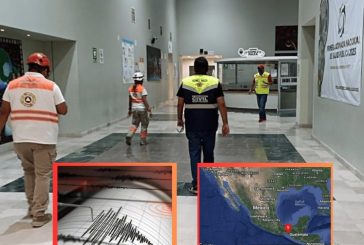 Sismo en Chiapas de 5.8 causa daños en terminal de transporte de Arriaga