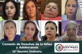 Comisión de Derechos de la Niñez y Adolescencia aprueba plan de trabajo anual e informe semestral de actividades