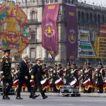 Encabeza AMLO el Desfile Cívico Militar en el Zócalo de la Cdmx 